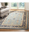 Safavieh Austin AUS1620 Light Blue / Navy 2'-3" X 8' Runner Area Rug