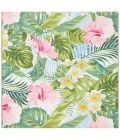 Safavieh Barbados BAR516 Green / Pink 5'-3" X 5'-3" Square Area Rug