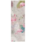 Safavieh Barbados BAR551 Grey / Pink 2'-8" X 8' Runner Area Rug
