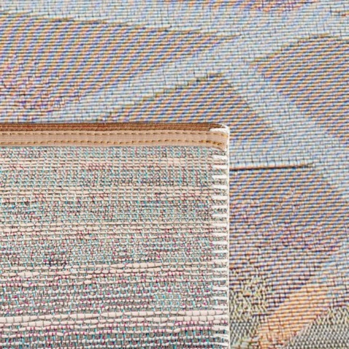 Safavieh Barbados BAR551 Grey / Pink 6'-6" x 6'-6"Square Square Area Rug
