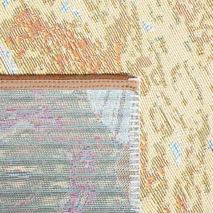 Safavieh Barbados BAR555 Gold / Blue 9'-10" x 12'-5" Rectangle Area Rug