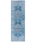 Safavieh Barbados BAR558 Blue / Ivory 2'-8" X 8' Runner Area Rug