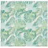 Safavieh Barbados BAR592 Green / Teal 6'-6" x 6'-6"Square Square Area Rug
