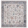 Safavieh Bayside BAY100 Grey / Blue 6'-7" X 6'-7" Square Area Rug