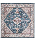 Safavieh Bayside BAY104 Blue / Grey 6'-7" X 6'-7" Square Area Rug