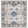 Safavieh Bayside BAY106 Grey / Blue 6'-7" X 6'-7" Square Area Rug