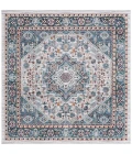 Safavieh Bayside BAY110 Blue / Grey 6'-7" X 6'-7" Square Area Rug