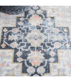 Safavieh Bayside BAY114 Blue / Ivory 6'-7" X 6'-7" Square Area Rug