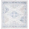 Safavieh Bayside BAY116 Grey / Blue 6'-7" X 6'-7" Square Area Rug