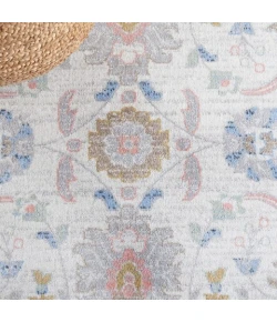 Safavieh Bayside BAY120 Beige / Blue 6'-7" X 6'-7" Square Area Rug