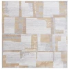 Safavieh Bayside BAY126 Ivory / Grey Gold 6'-7" X 6'-7" Square Area Rug