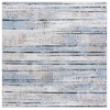 Safavieh Bayside BAY130 Blue / Gold 6'-7" X 6'-7" Square Area Rug