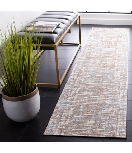 Safavieh Bayside BAY132 Beige / Ivory 2'-2" X 8' Runner Area Rug