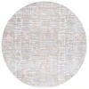 Safavieh Bayside BAY132 Beige / Ivory 6'-7" X 6'-7" Round Area Rug
