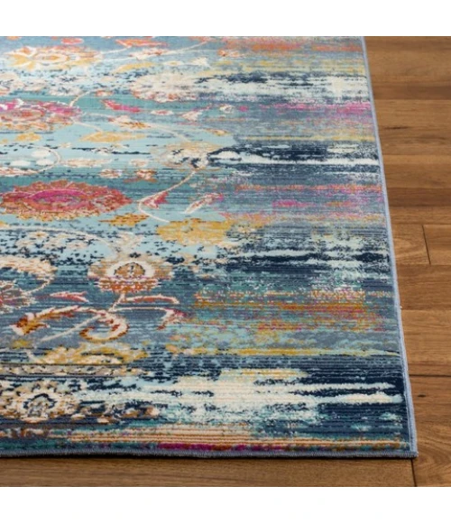 Safavieh Baldwin BDN192 Teal / Beige 8' X 10' Rectangle Area Rug