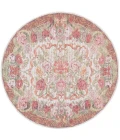 Safavieh Besarabian BES220 Ivory / Sage Rust 6'-7" X 6'-7" Round Area Rug
