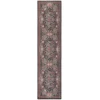 Safavieh Besarabian BES220 Black / Sage Rust 2' X 8' Runner Area Rug