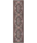 Safavieh Besarabian BES220 Black / Sage Rust 2' X 8' Runner Area Rug