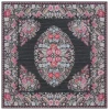 Safavieh Besarabian BES222 Black / Sage 6'-7" X 6'-7" Square Area Rug