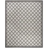 Safavieh Beach House BHS121 Light Grey / Charcoal 9' X 12' Rectangle Area Rug