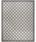 Safavieh Beach House BHS121 Light Grey / Charcoal 9' X 12' Rectangle Area Rug