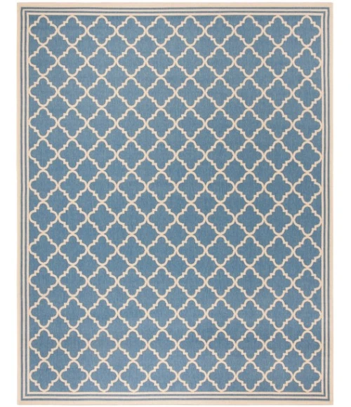 Safavieh Beach House BHS121 Blue / Creme 9' X 12' Rectangle Area Rug