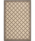Safavieh Beach House BHS121 Creme / Brown 5'-3" X 7'-6" Rectangle Area Rug