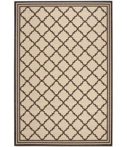 Safavieh Beach House BHS121 Creme / Brown 5'-3" X 7'-6" Rectangle Area Rug