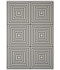 Safavieh Beach House BHS123 Light Grey / Charcoal 2'-2" X 10' Runner Area Rug
