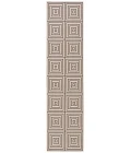 Safavieh Beach House BHS123 Creme / Brown 2'-2" X 10' Runner Area Rug