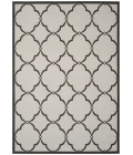 Safavieh Beach House BHS125 Light Grey / Charcoal 8' X 8' Round Area Rug