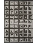 Safavieh Beach House BHS129 Light Grey / Charcoal 3' X 5' Rectangle Area Rug