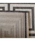 Safavieh Beach House BHS129 Light Grey / Charcoal 3' X 5' Rectangle Area Rug