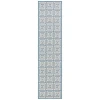 Safavieh Beach House BHS129 Cream / Blue 2'-2" X 10' Runner Area Rug