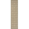 Safavieh Beach House BHS132 Cream / Beige 2'-2" X 12' Runner Area Rug