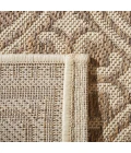 Safavieh Beach House BHS134 Cream / Beige 4' X 6' Rectangle Area Rug