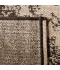 Safavieh Beach House BHS137 Creme / Brown 6'-7" X 6'-7" Square Area Rug