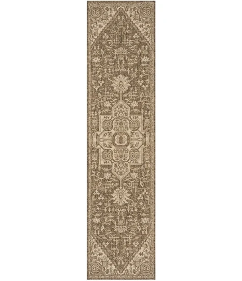 Safavieh Beach House BHS138 Cream / Beige 2'-2" X 8' Runner Area Rug