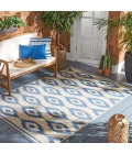 Safavieh Beach House BHS171 Blue / Creme 8' X 10' Rectangle Area Rug