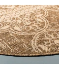 Safavieh Beach House BHS174 Cream / Beige 4' X 4' Square Area Rug
