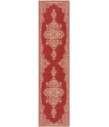 Safavieh Beach House BHS180 Red / Creme 2'-2" X 8' Runner Area Rug
