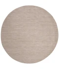 Safavieh Beach House BHS218 Beige 5'-3" X 5'-3" Round Area Rug