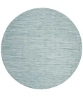 Safavieh Beach House BHS218 Aqua 6'-7" X 6'-7" Round Area Rug