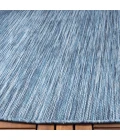 Safavieh Beach House BHS218 Blue 6'-7" X 6'-7" Square Area Rug