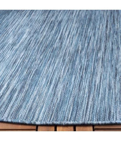 Safavieh Beach House BHS218 Blue 6'-7" X 6'-7" Square Area Rug