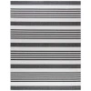 Safavieh Beach House BHS222 Light Grey / Charcoal 6'-7" X 6'-7" Square Area Rug