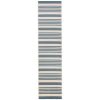Safavieh Beach House BHS222 Beige / Blue 2'-2" X 12' Runner Area Rug