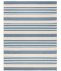Safavieh Beach House BHS222 Beige / Blue 6'-7" X 6'-7" Square Area Rug