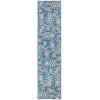 Safavieh Beach House BHS246 Blue / Beige 2'-2" X 8' Runner Area Rug