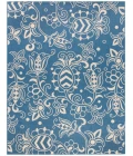 Safavieh Beach House BHS246 Blue / Beige 6'-7" X 6'-7" Square Area Rug